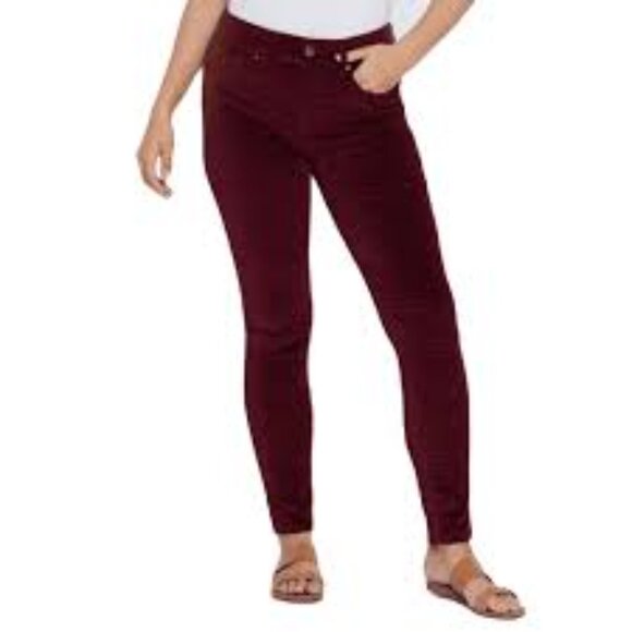 NWTS Seven 7 Velvet Tummy less High Rise Skinny Jeans Size 4 - Picture 2 of 7